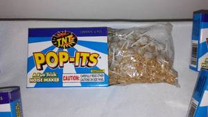 lot 747 image: TNT POP-ITS Pop Pop Party Snaps Trick Noise Maker (15 boxes).