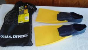 lot 868E image: U.S. Divers Swim Fins