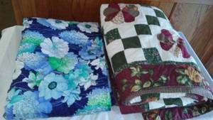 lot 922 image: Quilts (2)  Both In Excellent Condition.