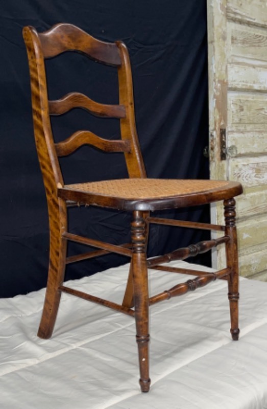 Wooden Cane Chair