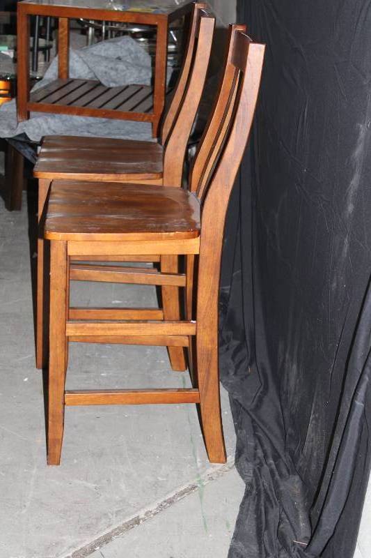 Set of 2 Wood Chairs