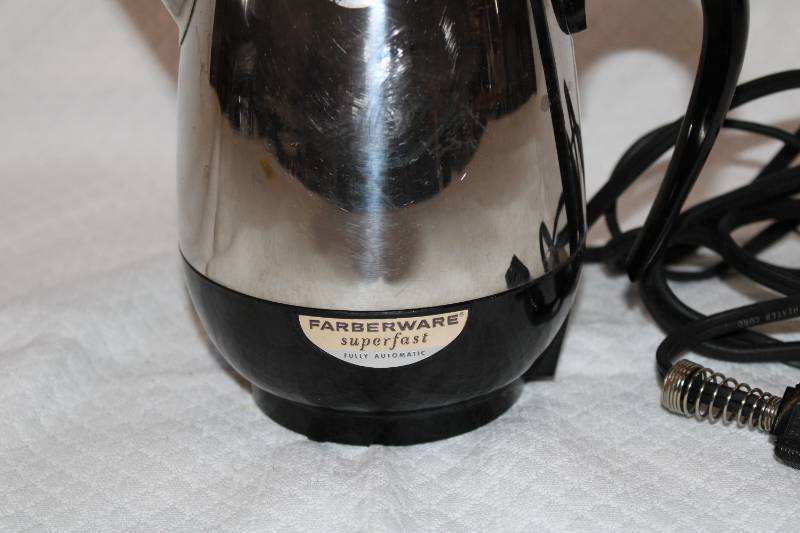6-cup Capacity Farberwear Electric Coffee Pot