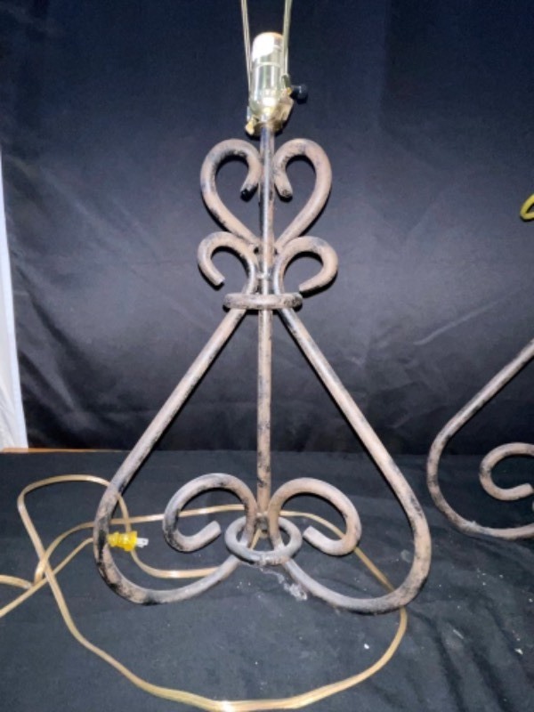 Industrial table lamps