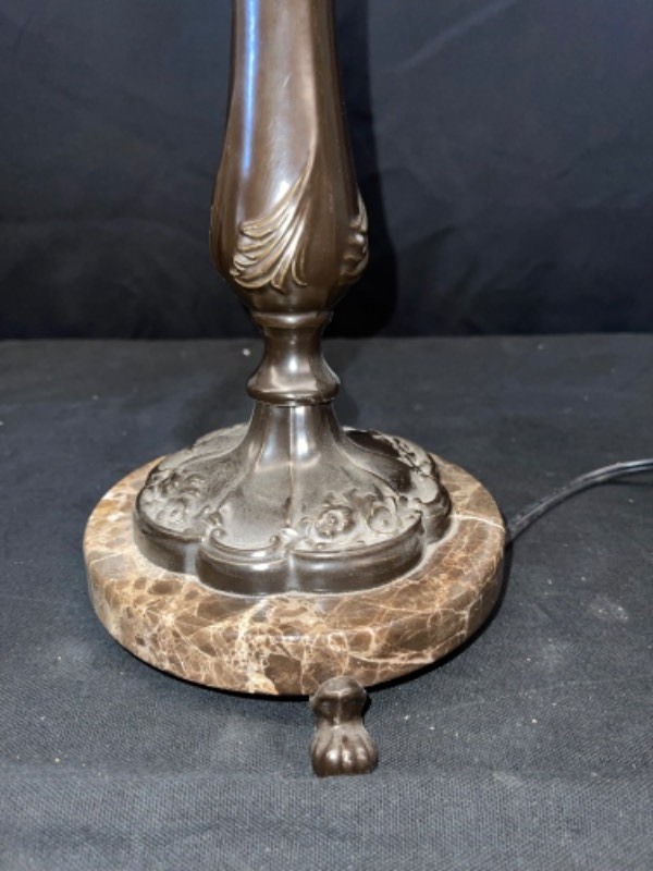 Granite base table lamp