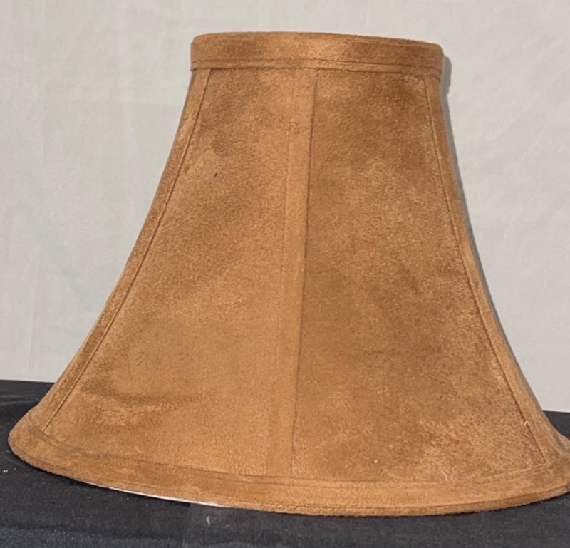 Suede Lampshade
