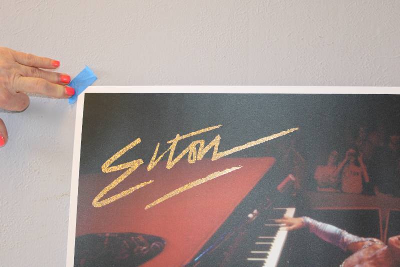 Elton John Farewell Yellow Brick Road Tour poster