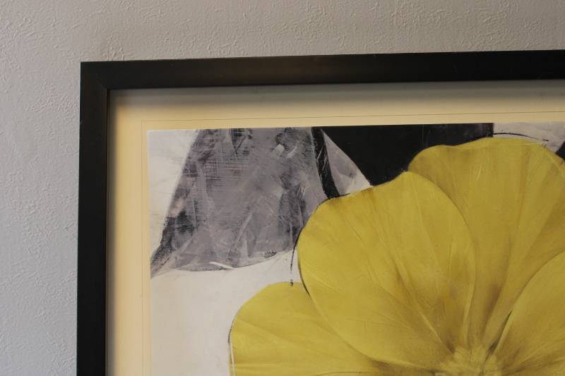 Contemporary Yellow Flower