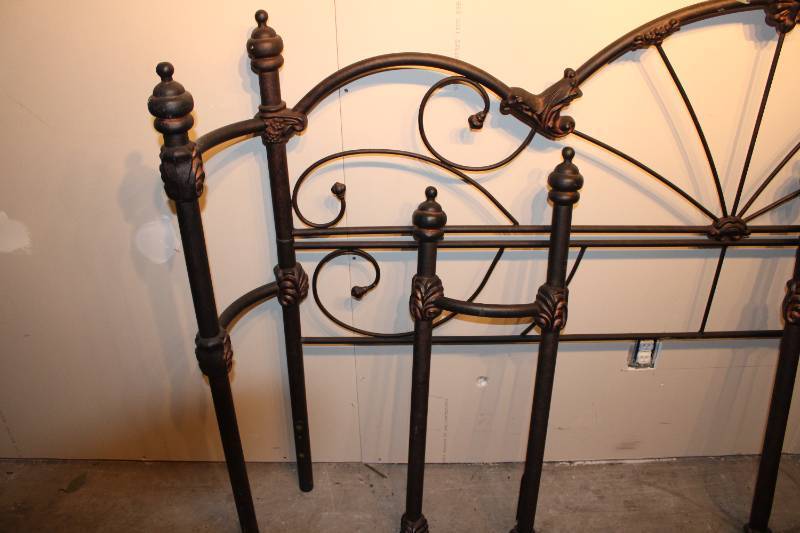 Iron Headboard and Corner Posts ONLY