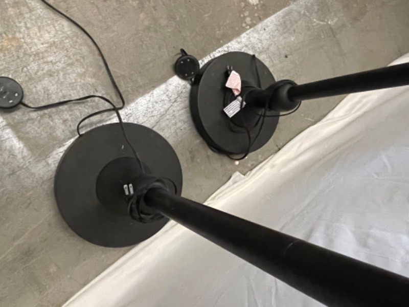 Black Metal lamps