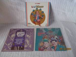 lot 10 image: Vintage Comedy Vinyl Records Lot - Laurel & Hardy, LBJ Roast, Musical Comedy