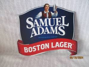lot 29 image: Samuel Adams Boston Lager Metal Sign