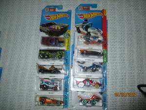 lot 151 image: Lot of 2 Sets of Hot Wheels Die-Cast Cars - 10 Pack Collectible