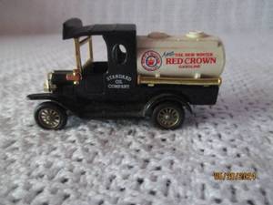 lot 163 image: Vintage Standard Oil Company Red Crown Gasoline Die-Cast Model Truck