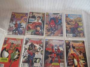 lot 176 image: Lot of 15 Spider-Girl and Fantastic Five Comic Books