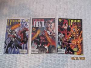 lot 183 image: Darkdevil Comic Book Lot Issues #1, #2, #3