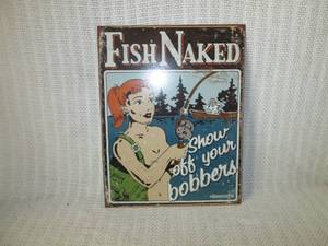 lot 327 image: Tin sign, bobber