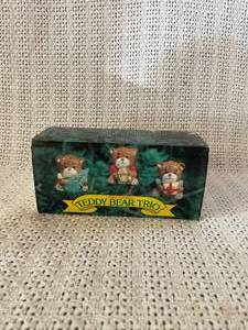 lot 215 image: Teddy bear trio