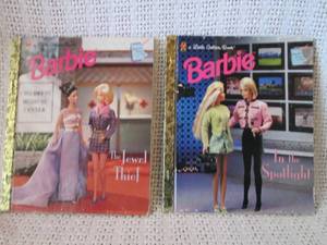 lot 235 image: Barbie Little Golden Books - Set of 2