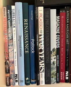 lot 40 image: Variety of Art Themed Coffee Table Books