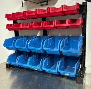 lot 143 image: Organizational Bin Stand