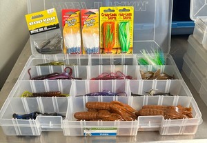 lot 144 image: Fishing Lures and Organizers