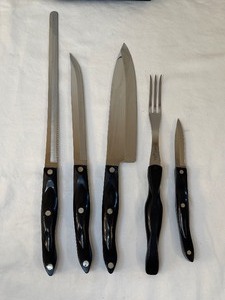 lot 13 image: CUTCO Six Piece Set  CUTCO Cutlery