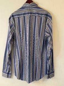 lot 21 image: Mens Salvatore Ferragamo Long Sleeve Button Up Shirt, New with Tags
