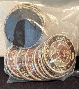 lot 129 image: Grouping of MS40 Military Patches (groupings of patches in photo gallery)