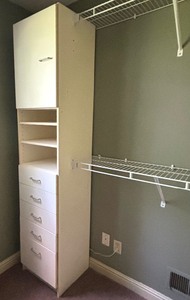 lot 184 image: Closet Organizational System