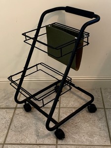 lot 118 image: Rolling File Holder