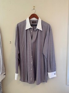 lot 199 image: Eight Mens Custom Made Shirts by Top Shelf