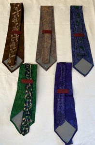 lot 83 image: Variety of 5 Colorful Sabato Russo Ties