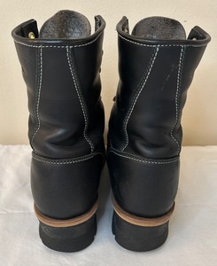 lot 85 image: Georgia Logger Mens Leather Work Boots (Size 8 12)