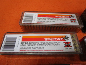 lot 41 image: Approx. 850 Rounds .22 Bullets