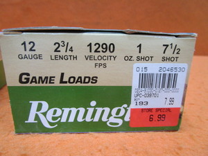 lot 44 image: (50) 12ga 2 34 7 12 Shot Shells