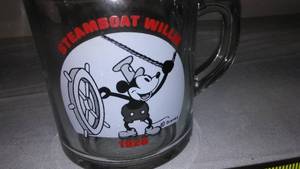 lot 305 image: Disney Cup Steamboat Willie 1925.