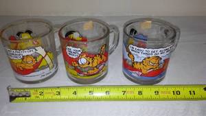 lot 306 image: Garfield Mugs McDonalds 1978 (3).
