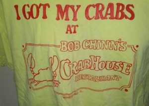 lot 355 image: Bob Chinns Crab House. Chicago