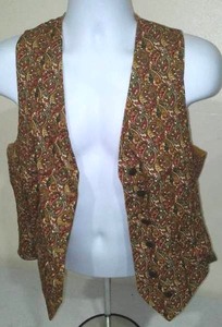 lot 360 image: 1960s Hippie Reversable Vest.