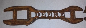 lot 382 image: Antique And Vintage Wrenches, Deere, Emerson, Weber And More.