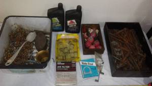 lot 386 image: Bolts, chains, oil and more