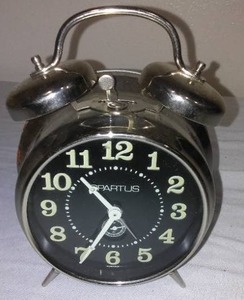 lot 397 image: Spartacus Wind Up Clock And Alarm