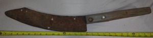 lot 399 image: Antique Machete.