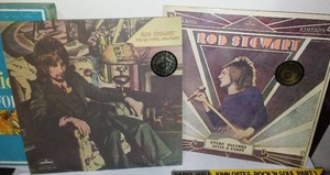 lot 485 image: 12 Inch Vinyl LP  Record Albums.  Billy Joel, Rod Stewart, Blue Oyster Cult, Jimi Hendrix