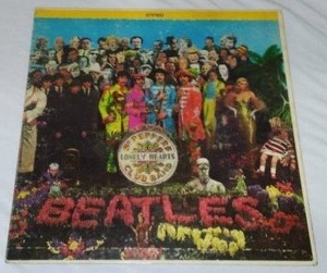 lot 496 image: Beatles Sgt. Peppers Lonely Hearts Club Band 12in. Vinyl Record Album.