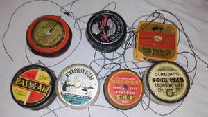 lot 605 image: Vintage Fishing Line
