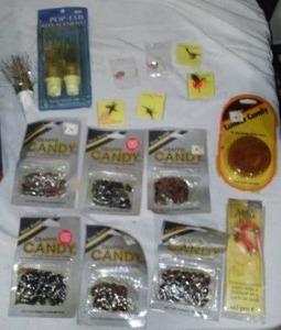lot 608 image: Fishing Gear. Crappie Candy And More
