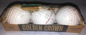 lot 610 image: Vintage Golf Balls
