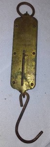 lot 617 image: John Chatillon And Sons Fish Scale. Vintage New York,