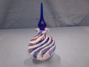 Blown Glass Perfume Holder